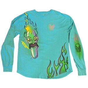 Disney Villains Hades Long Sleeve T Shirt How Ya Doin” Graffiti Oversize Spirit